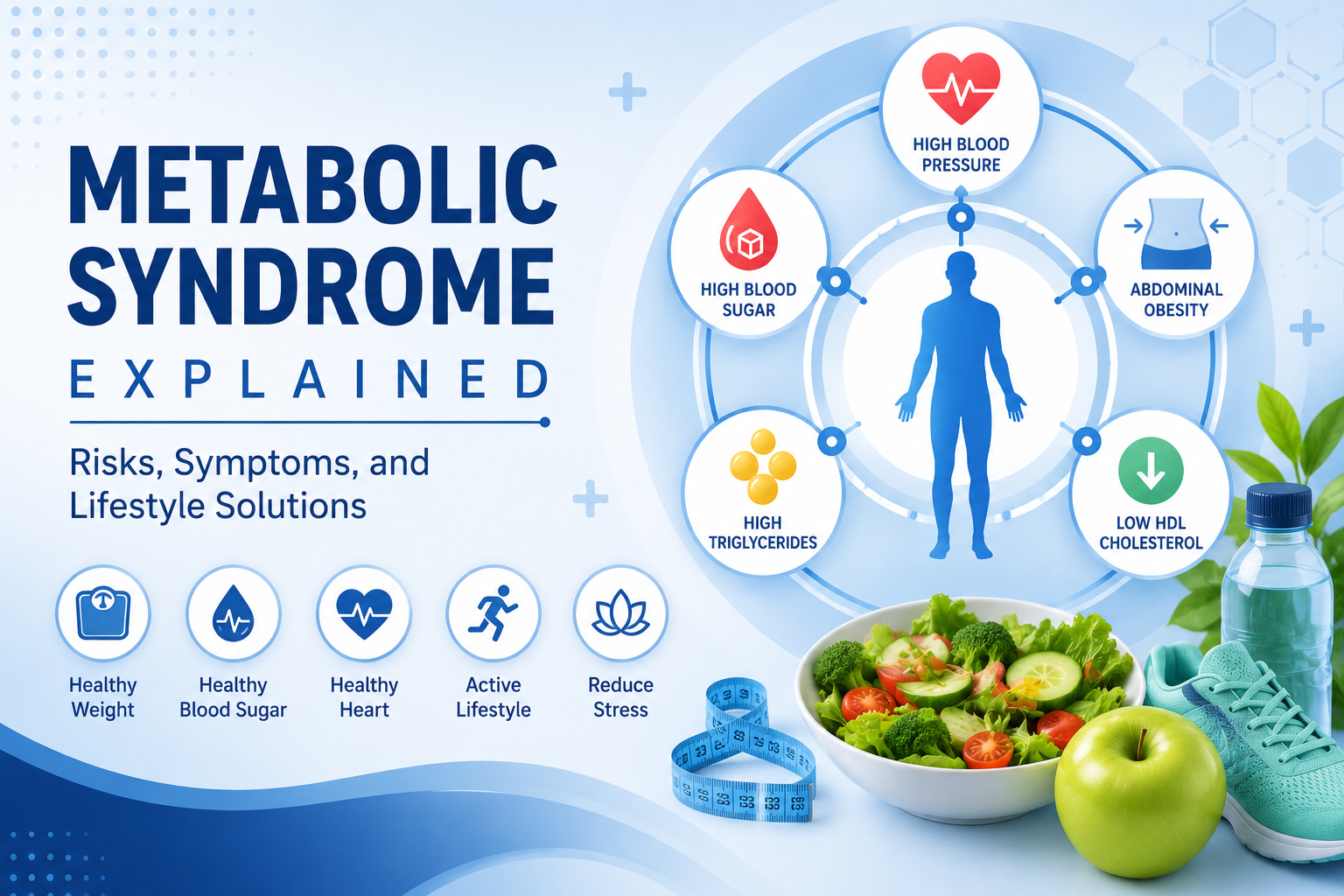 Metabolic Syndrome Explained: Risks, Symptoms, and Lifestyle Solutions